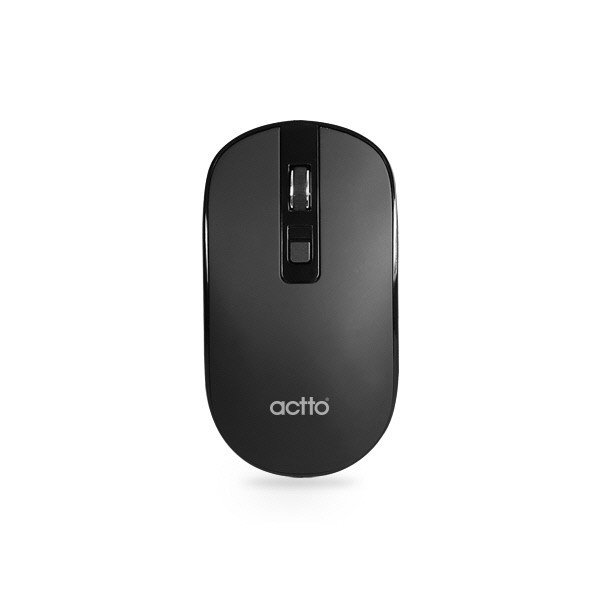 Chuột quang không dây thiết kế sang trọng, khoảng cách kết nối 10m - Classy Wireless Mouse Actto-MSC-186