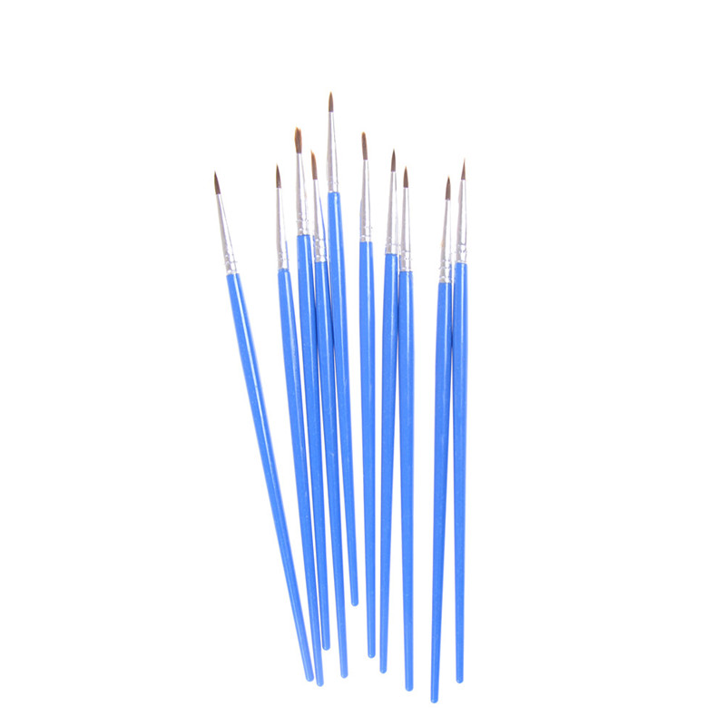 Bộ 10 Cọ Đồ Chơi Chất Lượng Cao