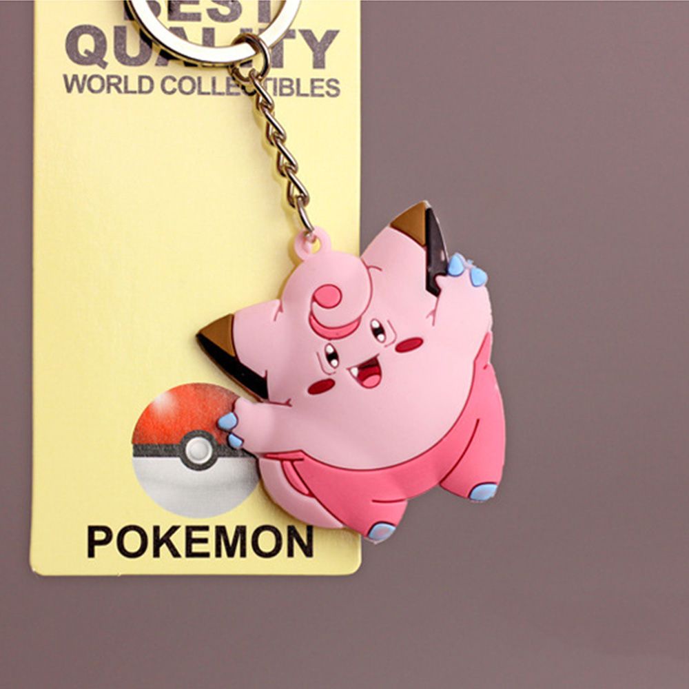 Móc Khóa Hình Pikachu 3D Đáng Yêu