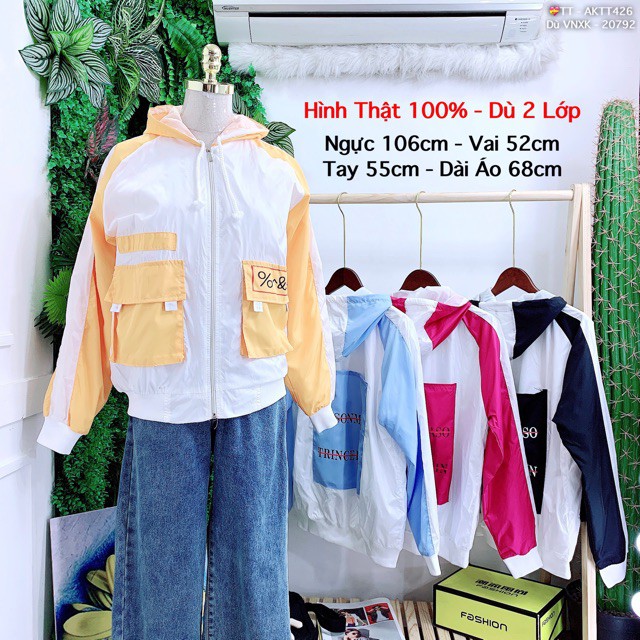 🌵 𝐓𝐡𝐞𝐔𝐥𝐳𝐳𝐚𝐧𝐠 🌵 CM Áo Khoác Dù Phối Tay Túi Hộp (Kèm Video, Hình Thật) | BigBuy360 - bigbuy360.vn