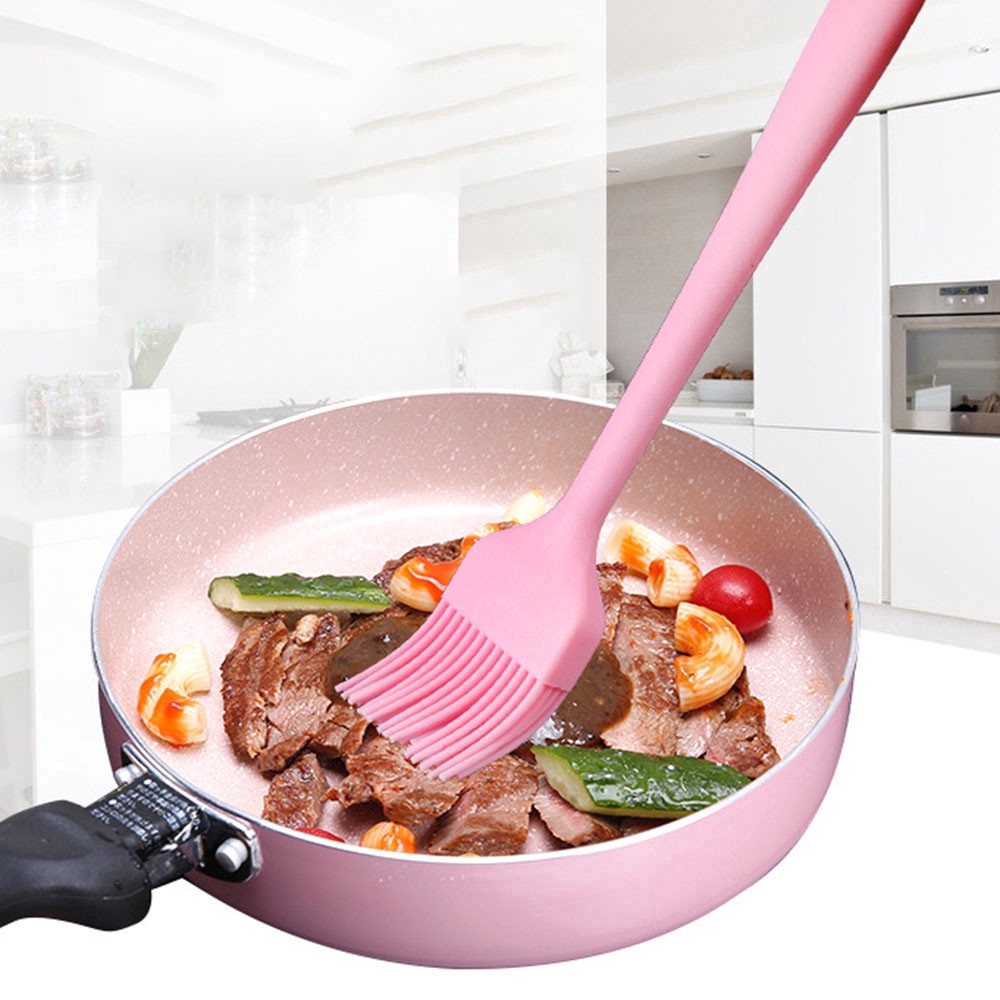 Cọ bằng silicon nhiều màu sắc tuỳ chọn để phết kem dầu tiện dụng