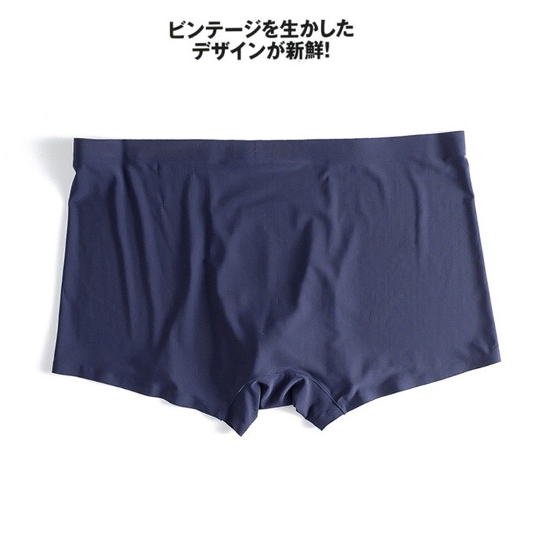Quần sịp nam boxer viền đúc, vải thun lạnh mềm mịn thoáng mát siêu co giãn TL02A