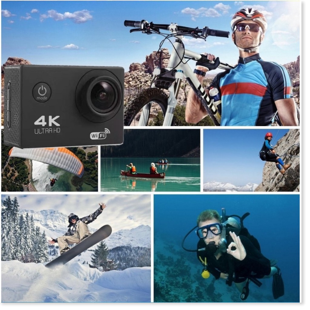 Camera hành trình 🍓chống nước🍓 4K Ultra HD DV, kết nối WIFI, Góc Quay Rộng 170 Độ, Hình Ảnh Sắc Nét, Bảo Hành 12 tháng | BigBuy360 - bigbuy360.vn