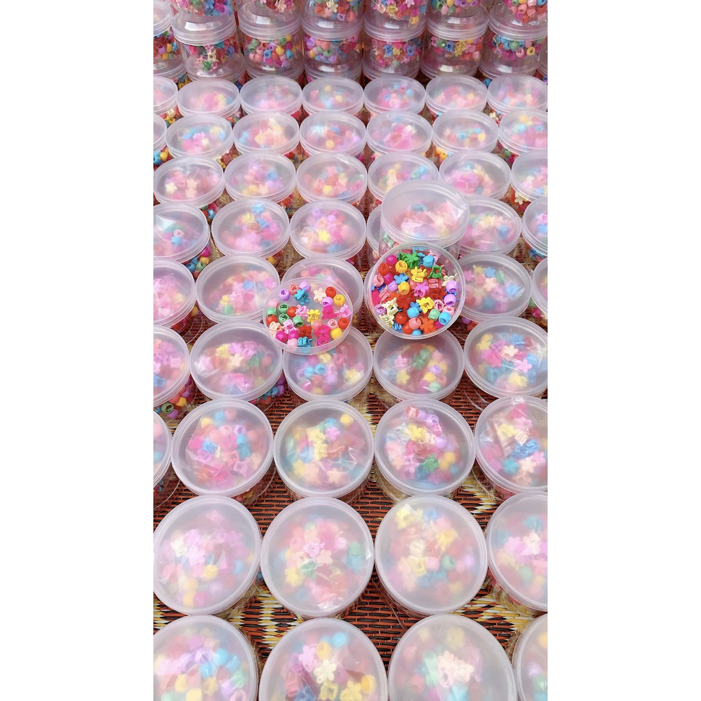 HỘP 100 CHIẾC KẸP TÓC CÀNG CUA MINI XINH CHO BÉ