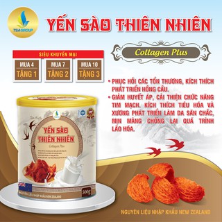 Sữa bột yến sào thiên nhiên collagen plus - tân sơn anh