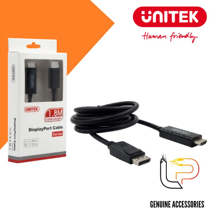 CÁP CHUYỂN DISPLAYPORT RA HDMI UNITEK Y-5118CA