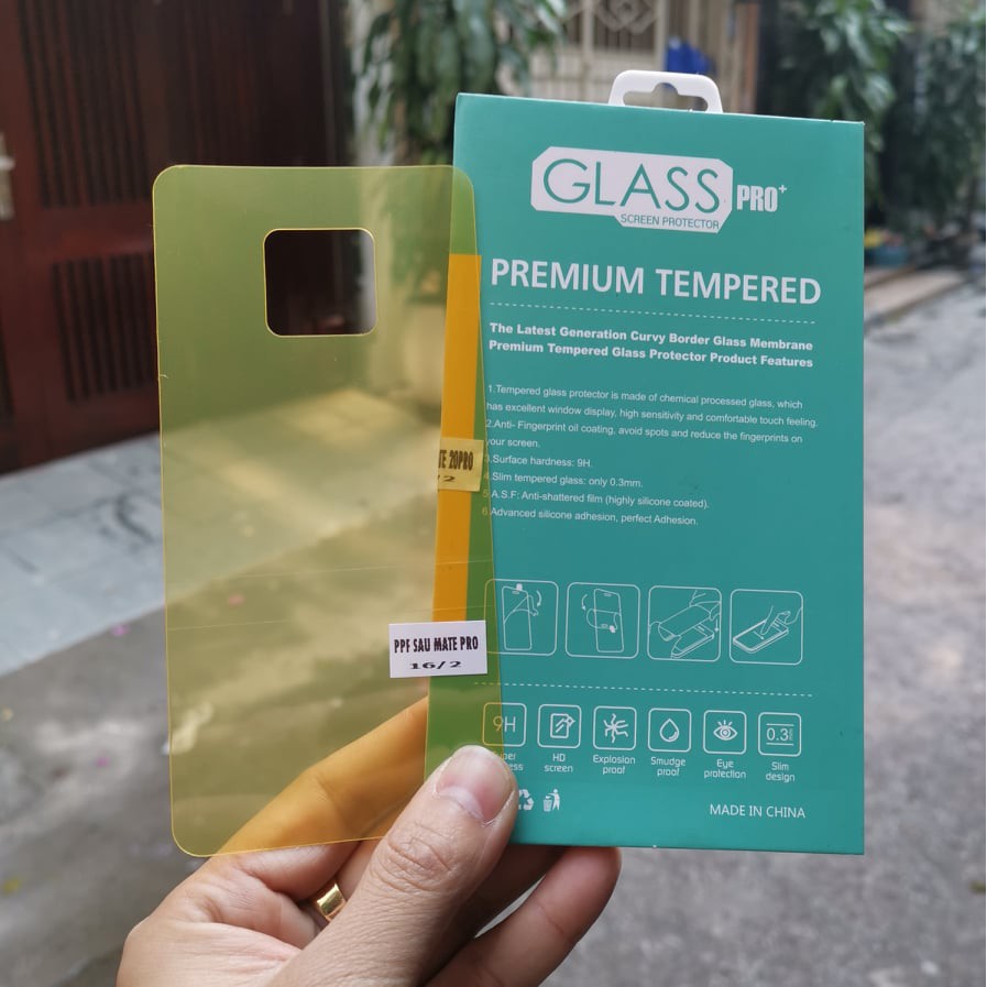 Miếng dán mặt lưng sau PPF Huawei Mate 20 Pro