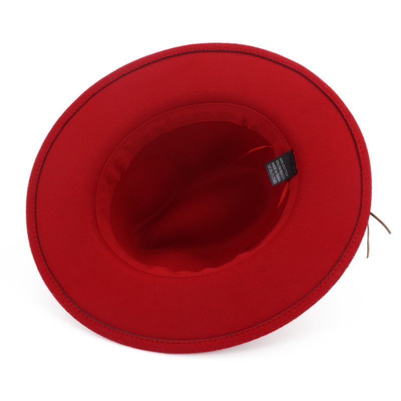 Mũ Fedora Vải Nỉ Vintage Cho Nam Và Nữ