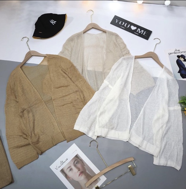 Khoác len cadigan mỏng (đi biển , dạo phố) | BigBuy360 - bigbuy360.vn