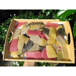 Bánh phồng rau củ 5 vị (môn, mè. mít. chuối, dền)