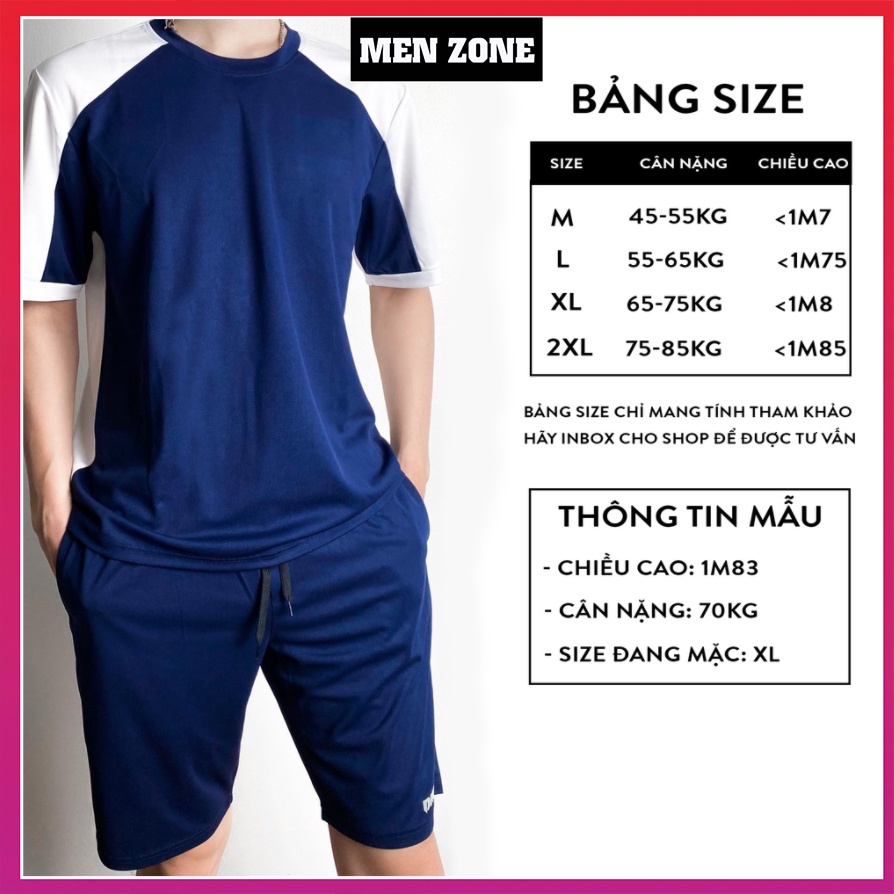 Bộ quần áo Mặc Nhà Thể Thao Nam Mùa Hè Phong Cách Cao Cấp [BTH]