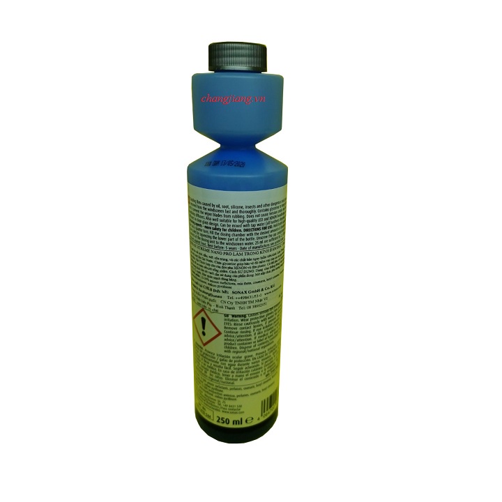 Dung dịch vệ sinh và làm trong kính lái Sonax Xtreme Clear View 1:100 NanoPro 271141 250ml