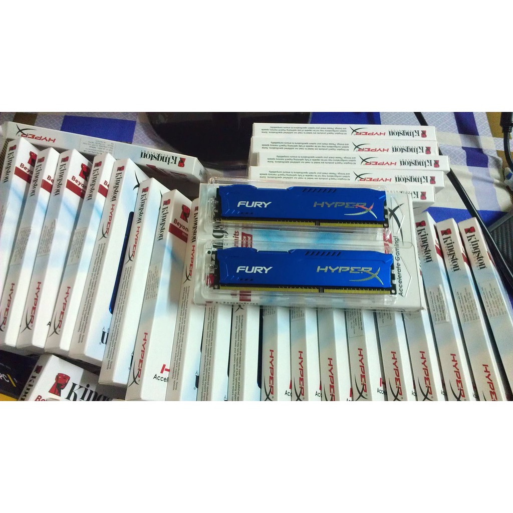 RAM Kingston HyperX Fury Blue 4GB DDR3 CHÍNH HÃNG  ( Tem Viet son phân phối)