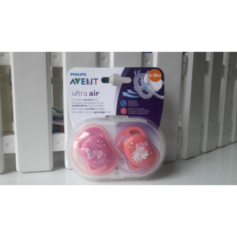 Ty giả chống vẩu chống đầy hơi Phillips Avent Ultra Air  cho bé 0-6m,6-18m,18+m