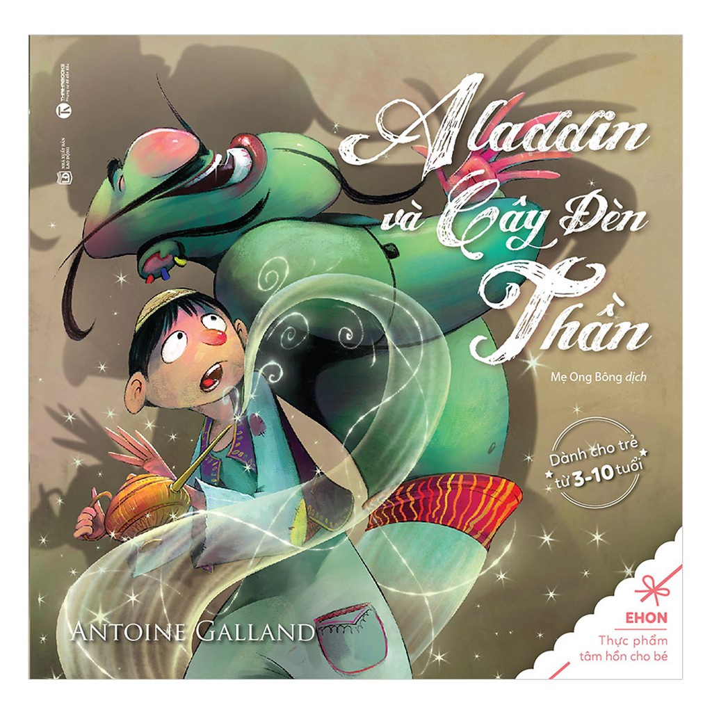 Sách - Ehon Aladdin Và Cây Đèn Thần