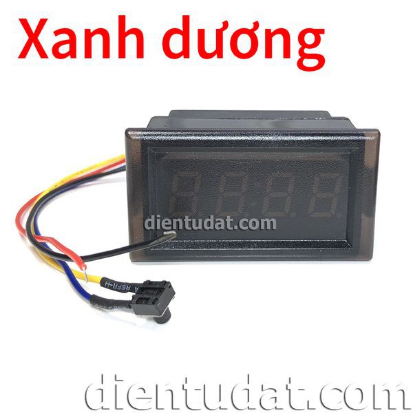 Đồng Hồ Điện Tử Thời Gian Thực Chống Nước - Xanh Dương