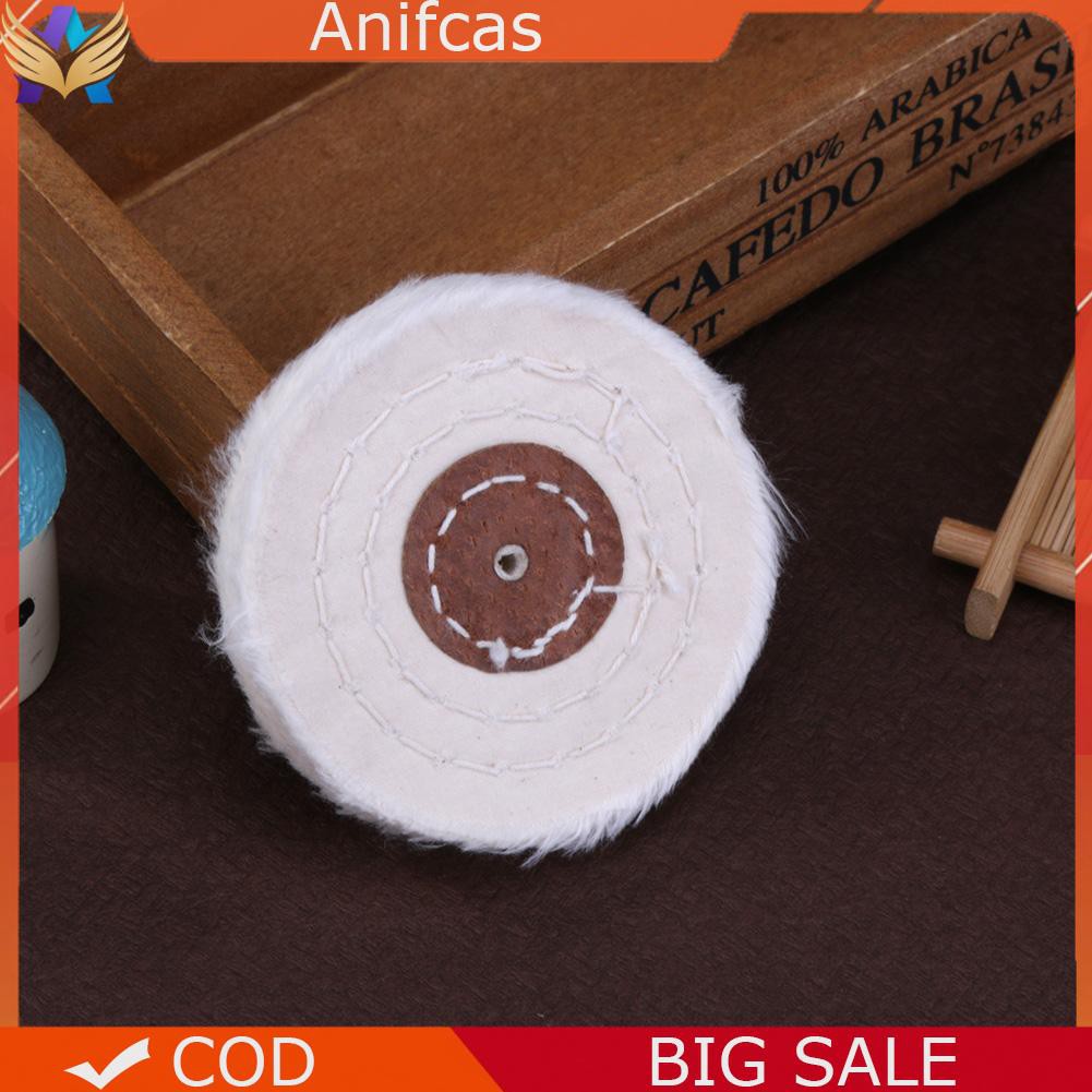 Miếng Vải Cotton Trắng Đánh Bóng Xe Hơi Kích Thước 50-150mm