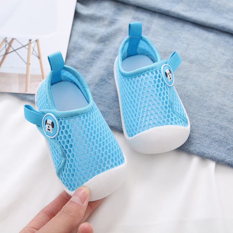 Giày Thể Thao Phối Lưới Thoáng Khí Cho Bé
