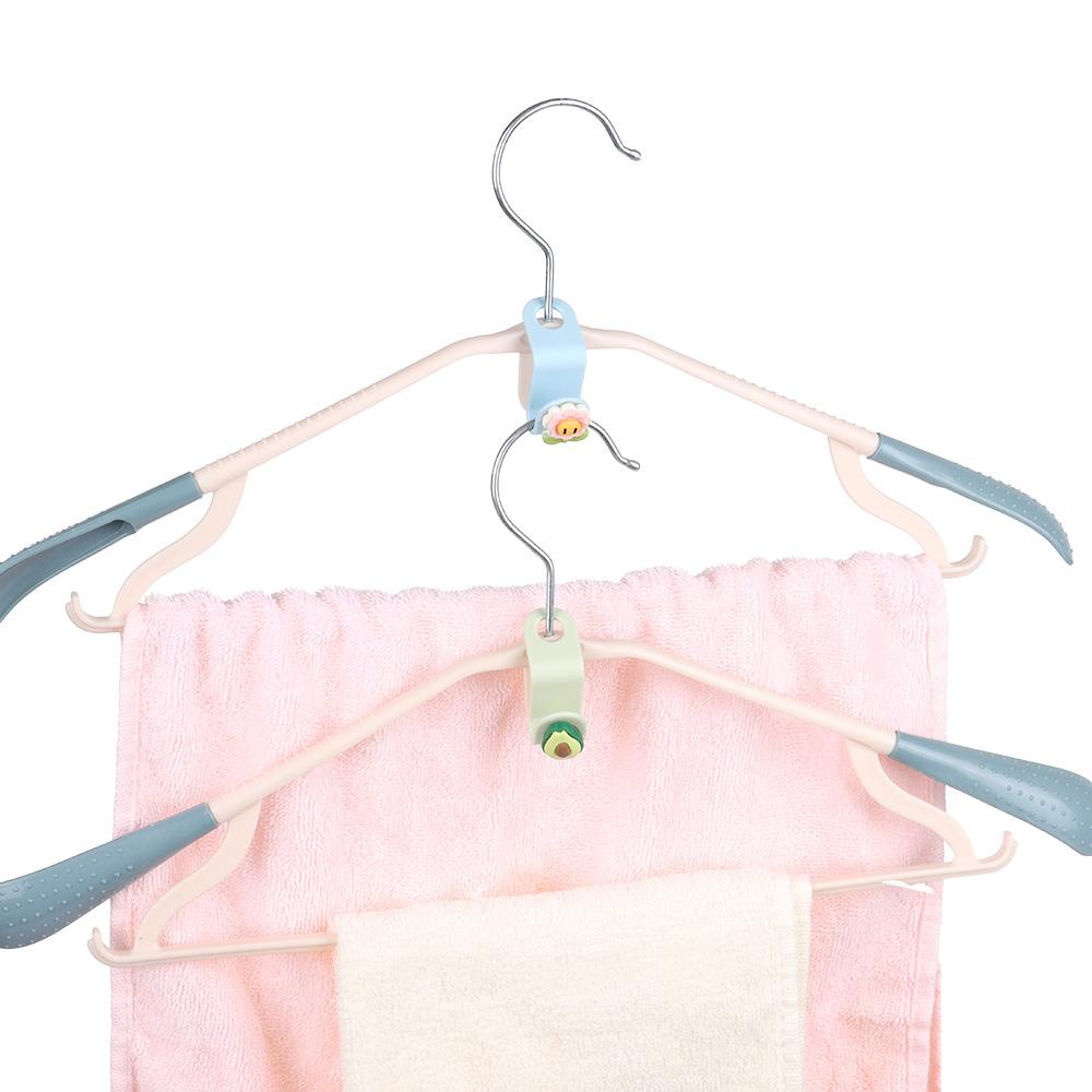 HECCEH Móc Treo Quần Áo Đa Năng Hình Chữ S Giá Đỡ
