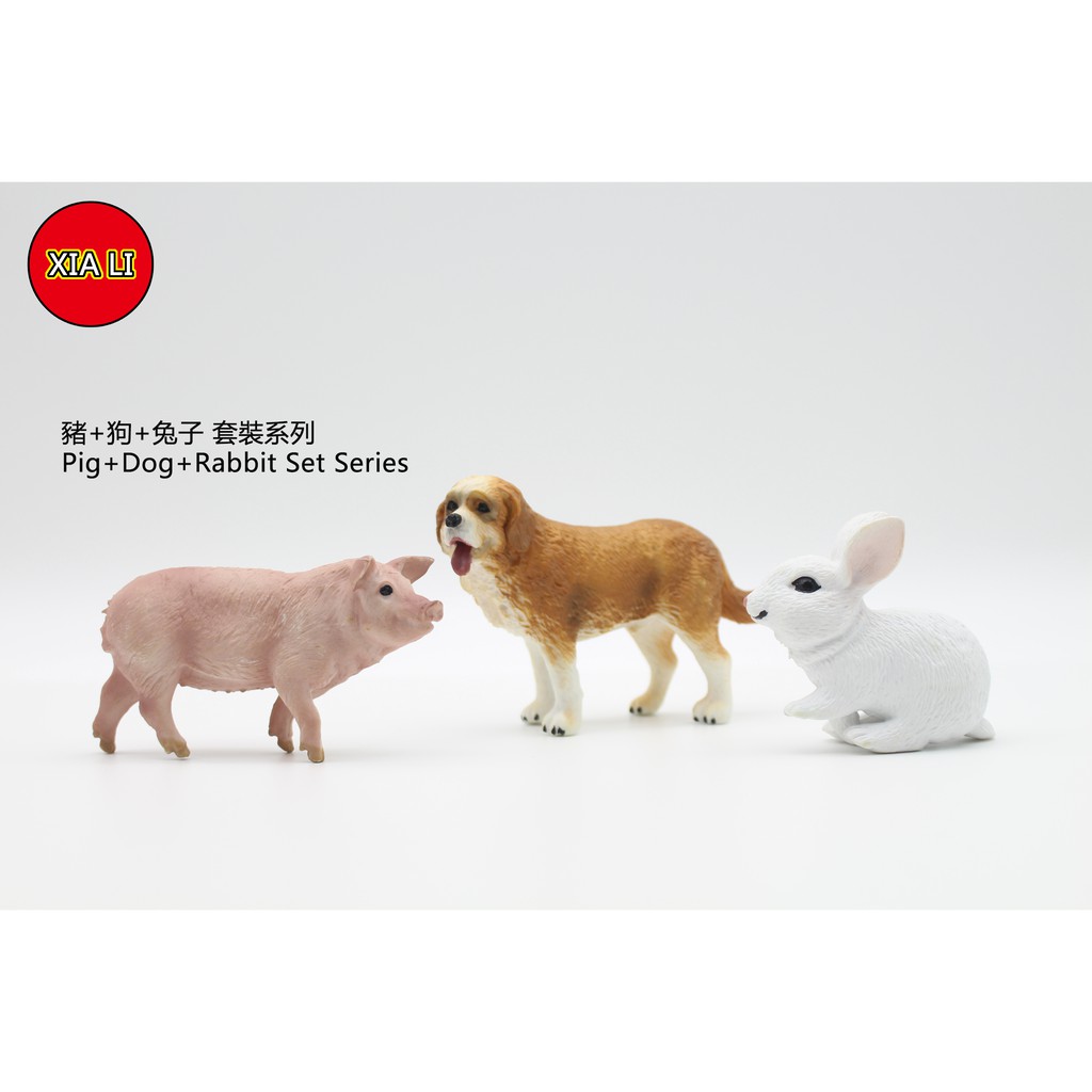 Mô Hình Đồ Chơi Động Vật Trang Trại Mini Cho Trẻ Em