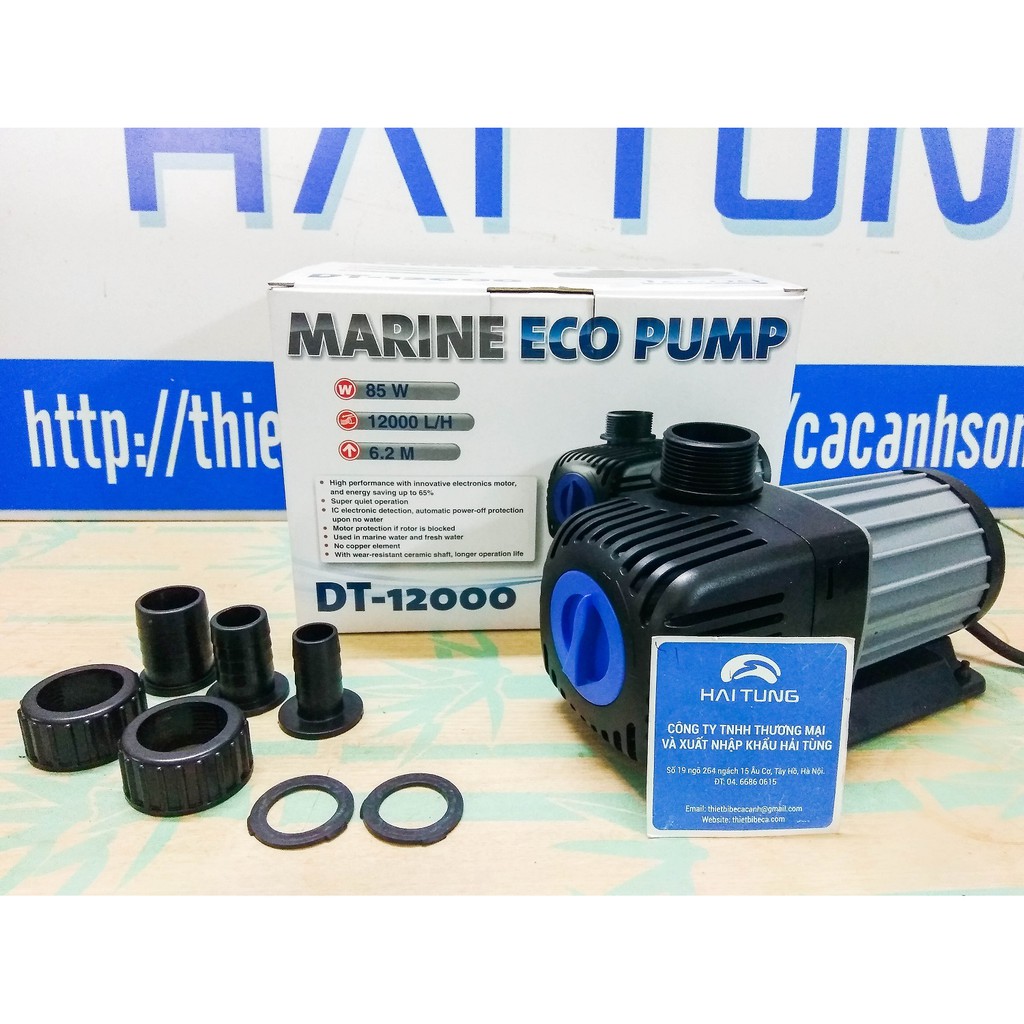 Bơm Đẩy Bể Cá Hãng Jecod DT 4000, DT 5500, DT 7000, DT8500, DT10000, DT12000. Bơm Chìm Trong Nước, Tiết Kiệm Điện