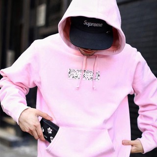⚡️[CHỈ 1 NGÀY] - Áo hoodie Supreme Bandana Box logo Pink mirror quality cao cấp full tag túi, áo hoodie supreme