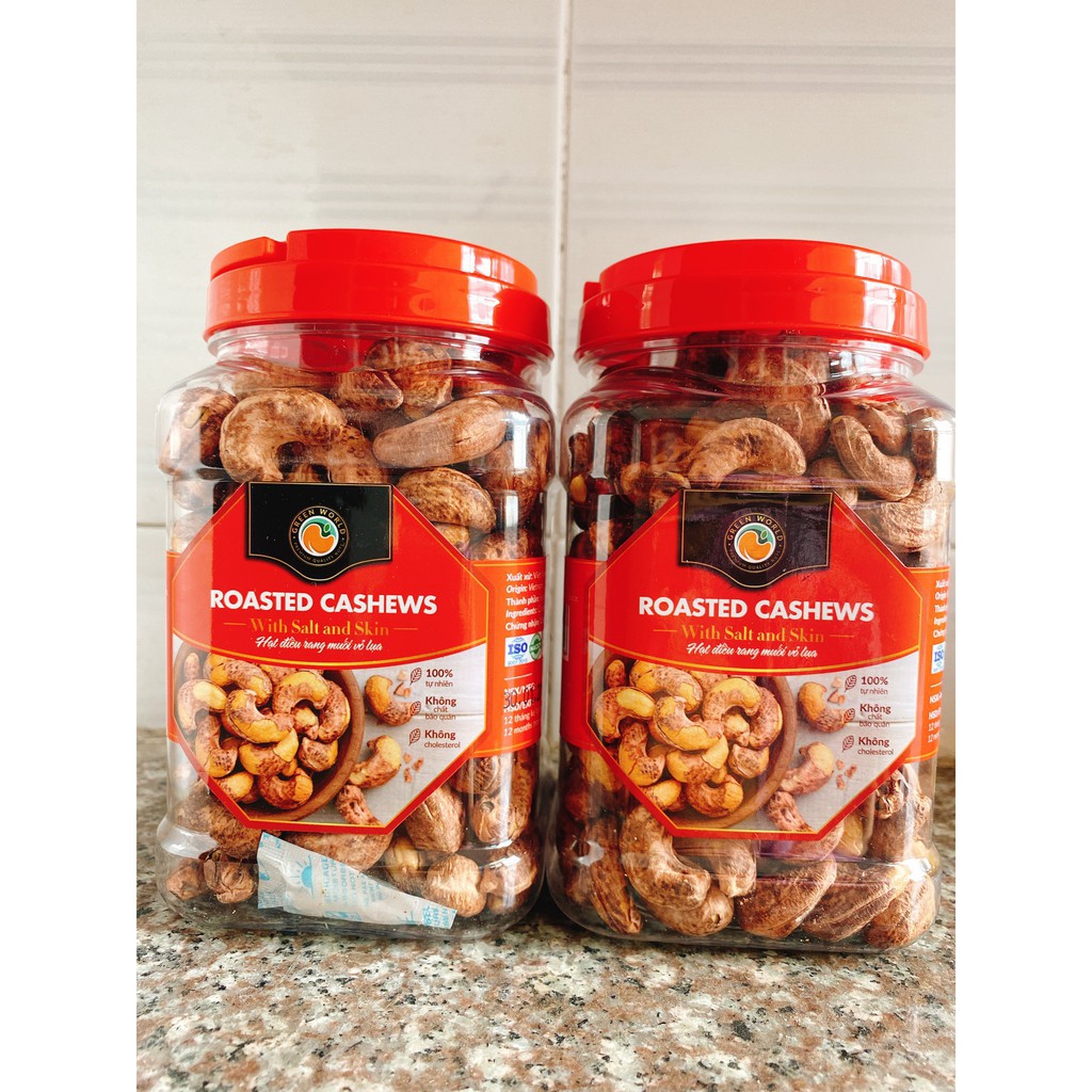 ĐIỀU RANG MUỐI (500GR) LOẠI NGUYÊN - HÀNG LOẠI 1 XUẤT KHẨU quà tặng cho bé trẻ em