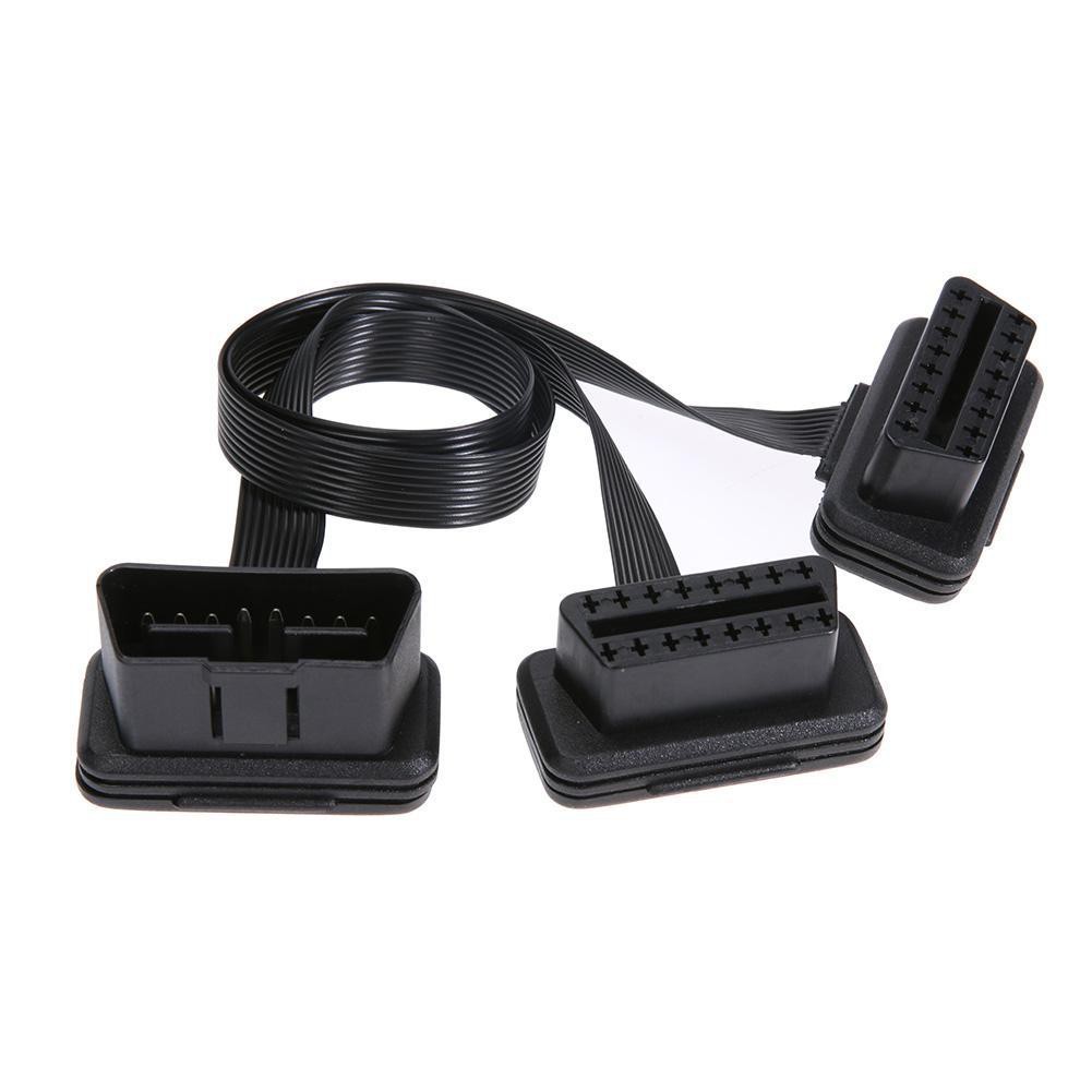 Bộ Nối Dài Cổng OBD 2 - Bộ Chia cổng OBD II tiện ích cho xe ô tô - bộ dây cáp chia 2 cổng OBD2