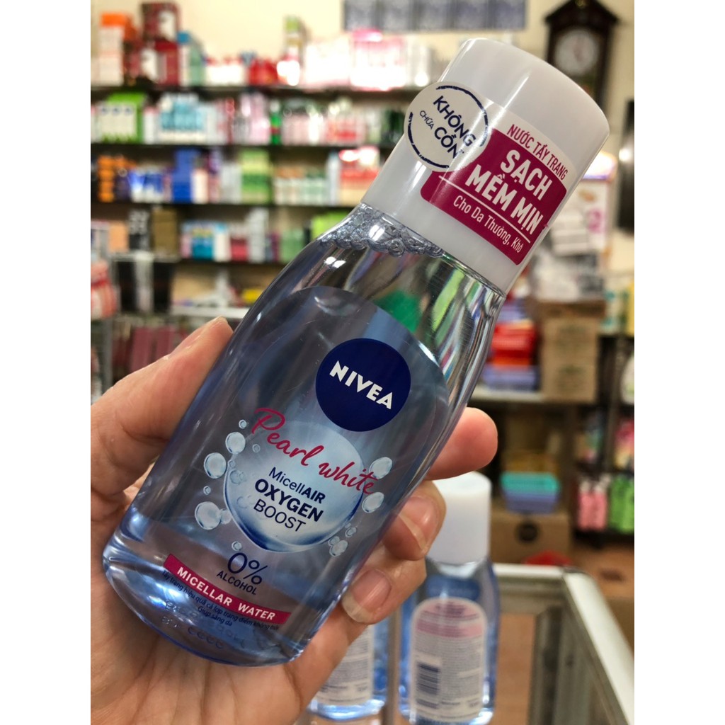 Nước tẩy trang Nivea Micellar Water 125ml - BẢN MỚI chai nhỏ