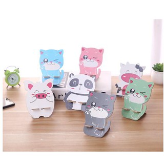 Giá đỡ điện thoại, kệ đỡ điện thoại, kệ để điện thoại thông minh hình con vật siêu cute
