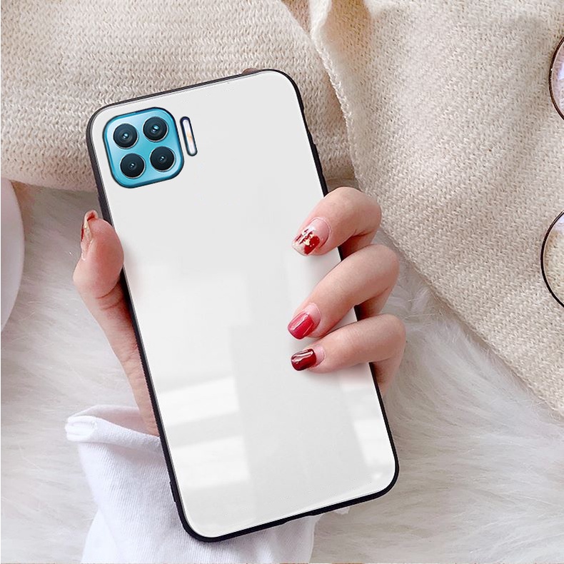 Ốp Lưng OPPO A73, A93 Mặt kính gương sáng bóng cao cấp