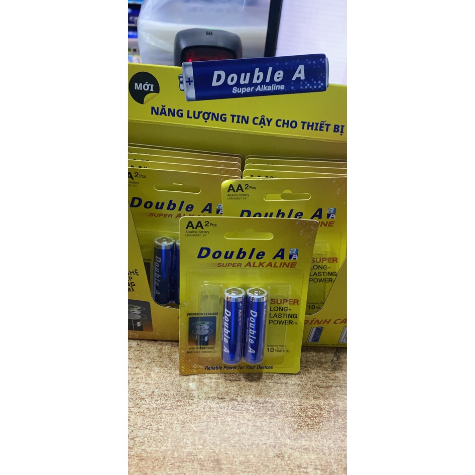 Pin kiềm Double A Super Alkaline. Pin AA , Pin AAA