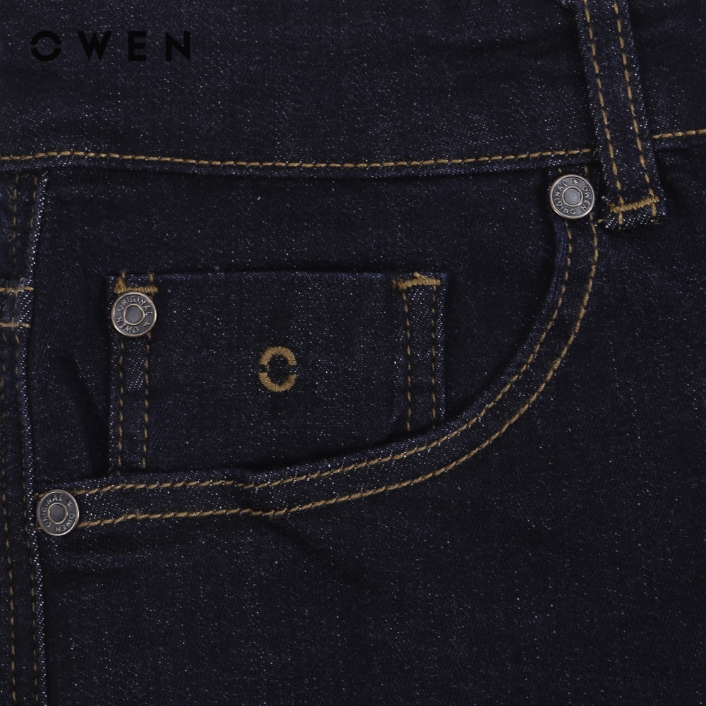 Quần jean Nam Owen Slim Fit Xanh đậm - QJSL220268L