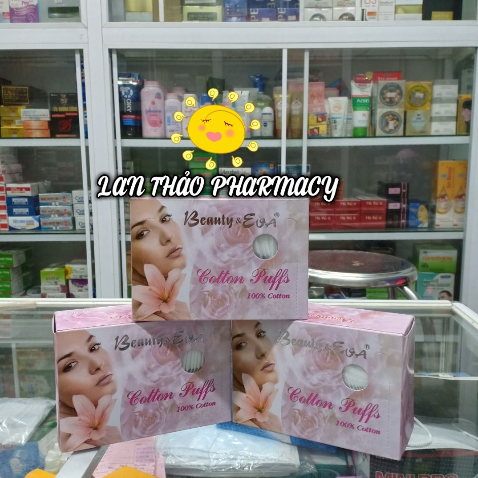 Bông tẩy trang beauty eva chính hãng Hàn Quốc giá tốt