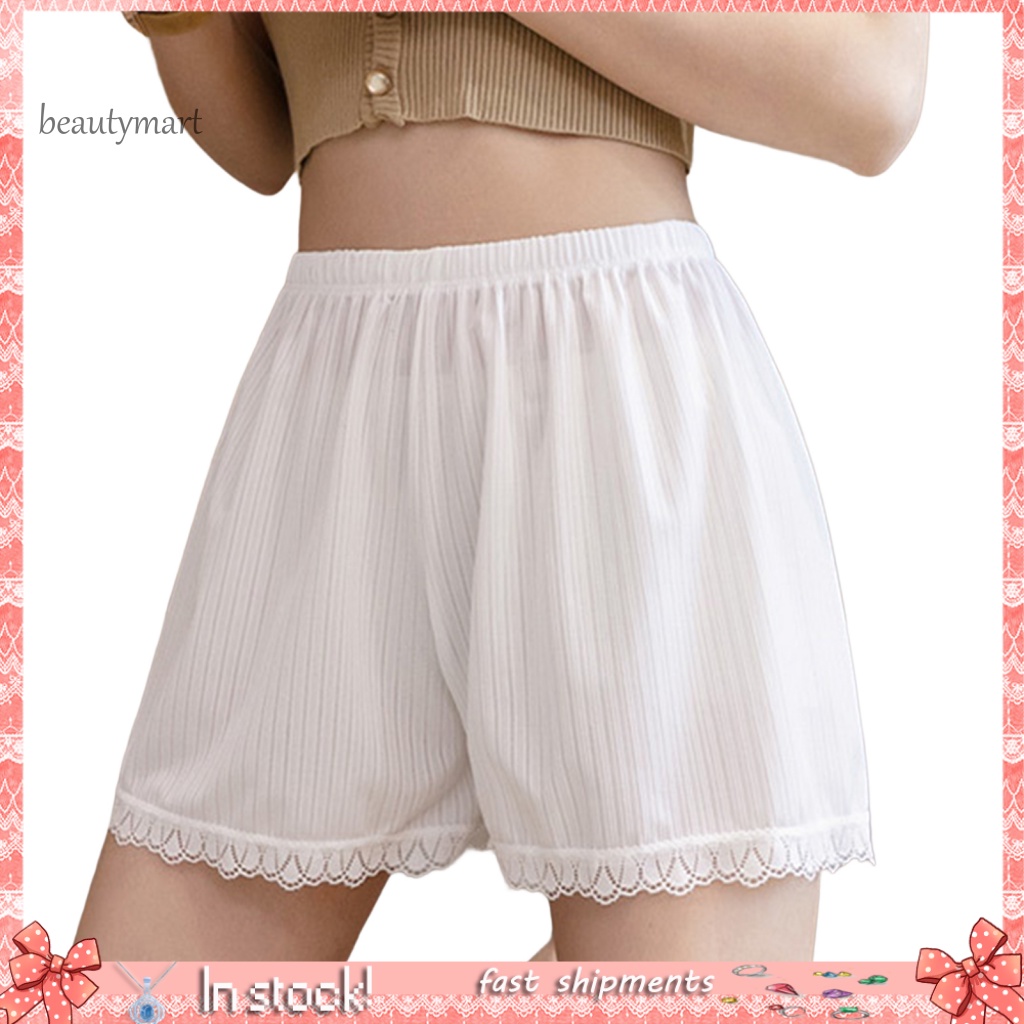 Quần Short Siêu Mềm Co Giãn Cơ Bản Chống Lộ Hàng Ngày
