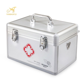 Hộp Đựng Dụng Cụ Y Tế Khẩn Cấp Bằng Hợp Kim Nhôm Kèm Quai Đeo Vai 14inch