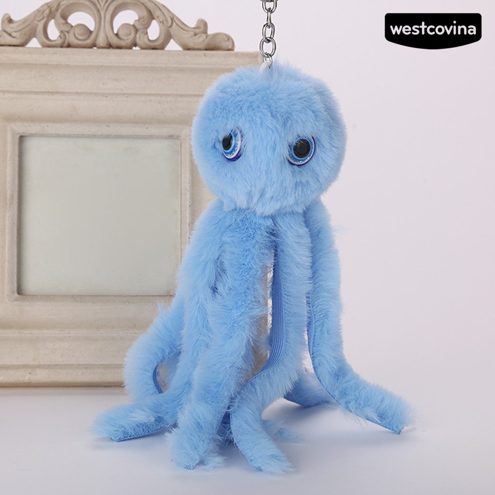 Móc Khóa Hình Bạch Tuộc Dễ Thương