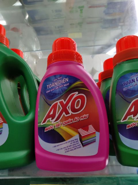 Nước tẩy quần áo màu (Chai Hồng 400ml)