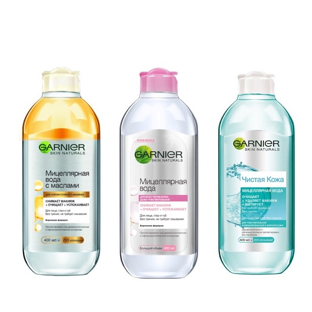 Nước tẩy trang Garnier Micellar cleansing water 400ml