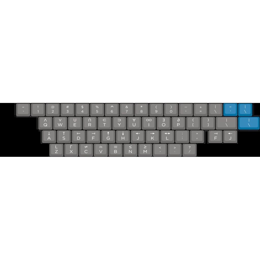 Nút bàn phím keycap KAT Space Cadet alpha novelties 40%