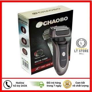 Máy Cạo Râu Chaobo 3 Lưỡi 9300 Lưỡi Bén Dễ Sử Dụng