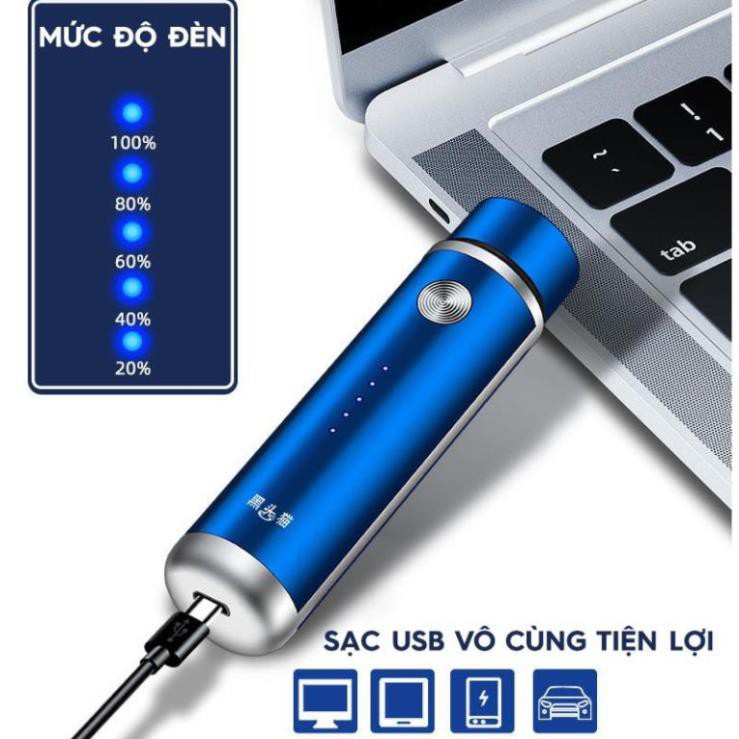 Máy Cạo Râu Điện Mini Cầm Tay FEIHONG tốt nhất - Máy cạo râu cao cấp đa năng giá rẻ - Sạc USB