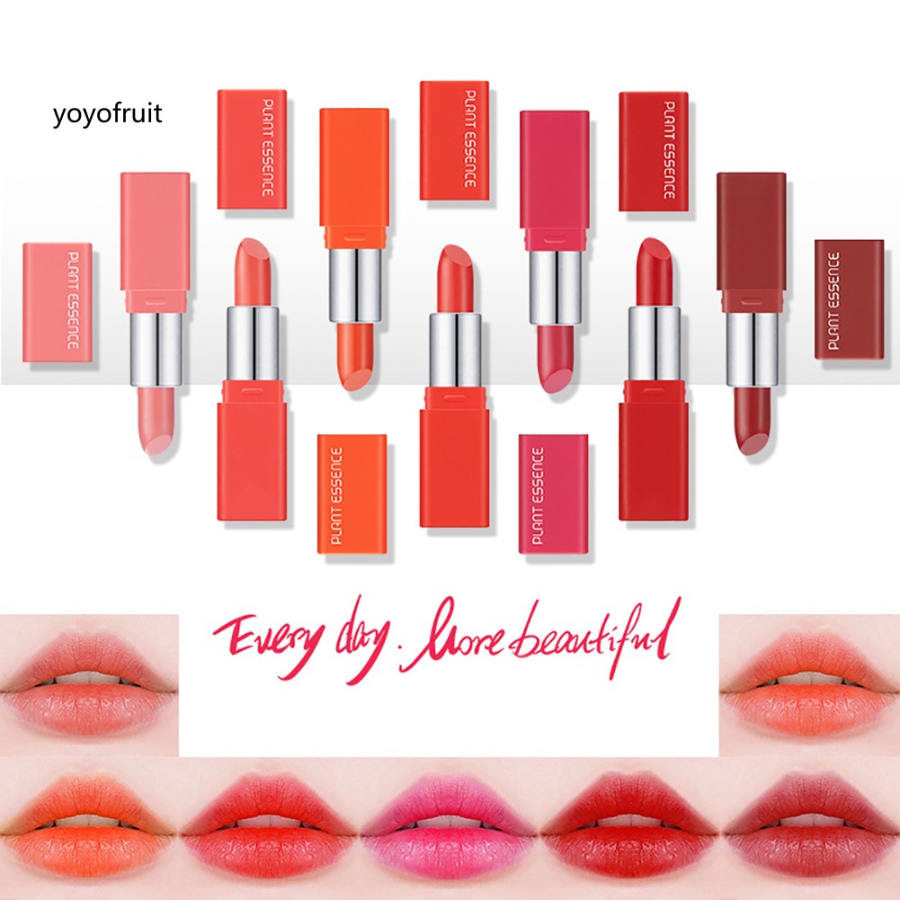 Bộ 7 son môi lâu trôi màu sắc hợp thời trang có thành phần dưỡng ẩm