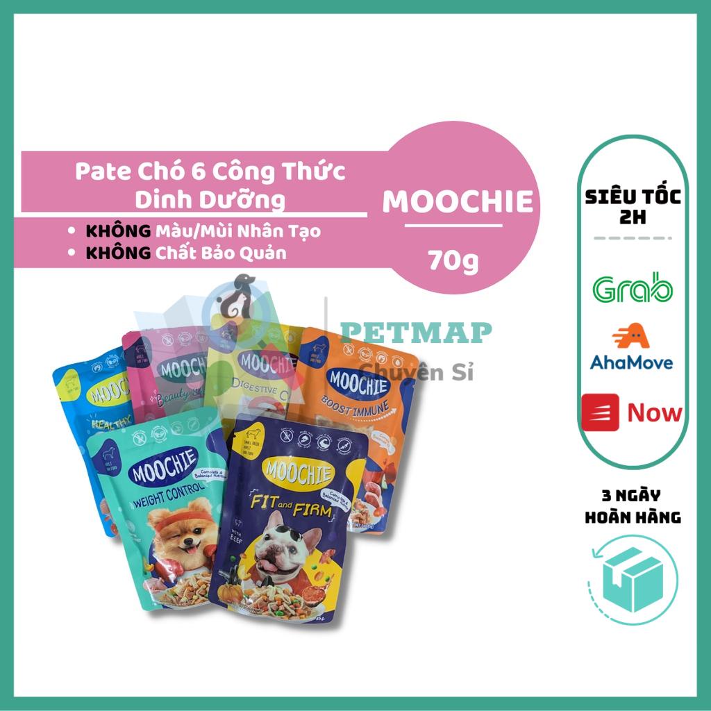 [Rẻ vô địch] [Chính hãng] Pate Cho Chó Moochie Gói 70gr