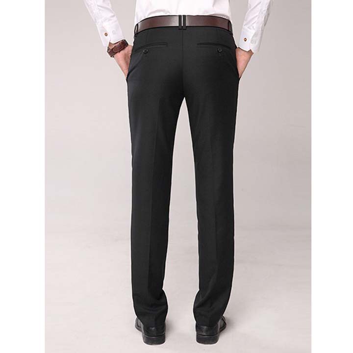 Combo 2 Quần Tây Nam Chất Liệu Cotton Cao Cấp Thiết Kế Ống Suông Trung Niên-XM010