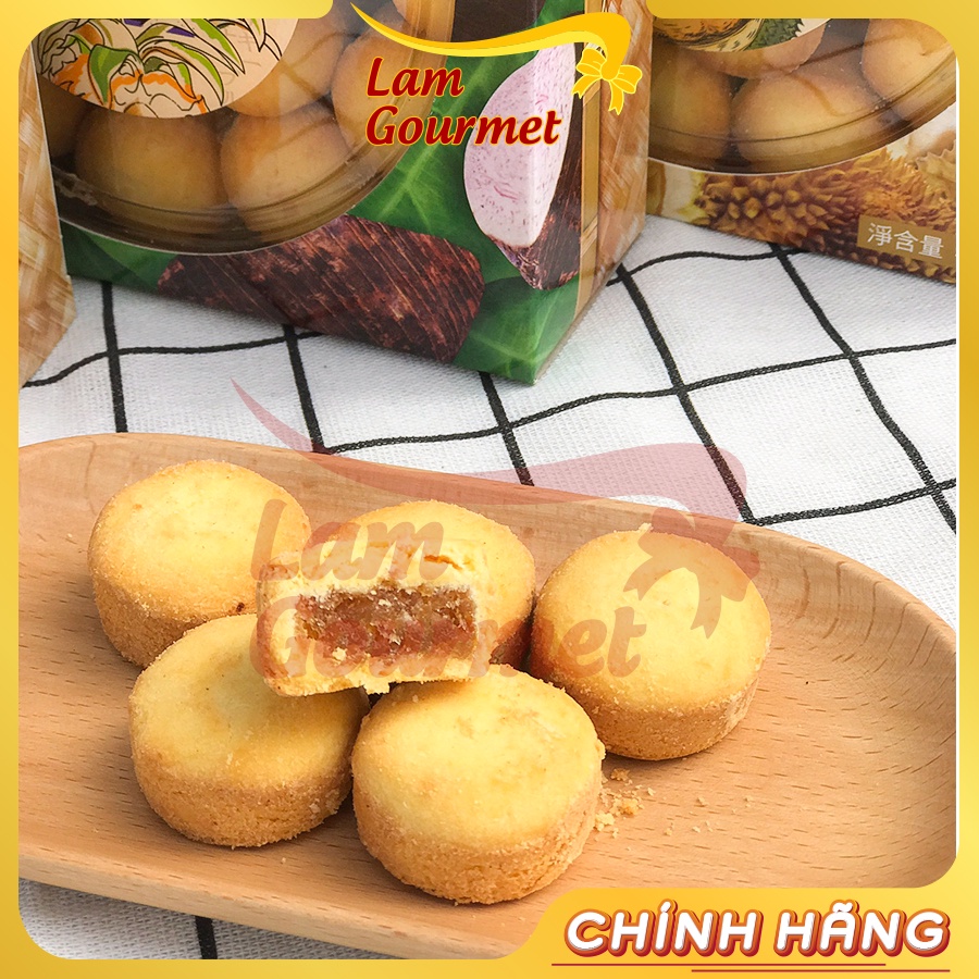 Bánh Dứa Đài Loan/ Sầu Riêng Nhân Dẻo Nhập Khẩu Cao Cấp 470g -  Lam Gourmet