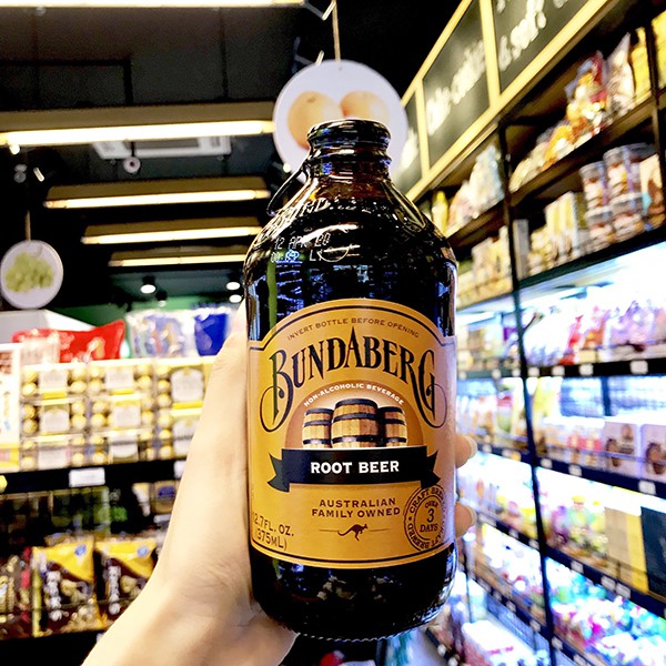 Bia Bundaberg Root Beer - Úc - chai 375ml - thùng 12 chai