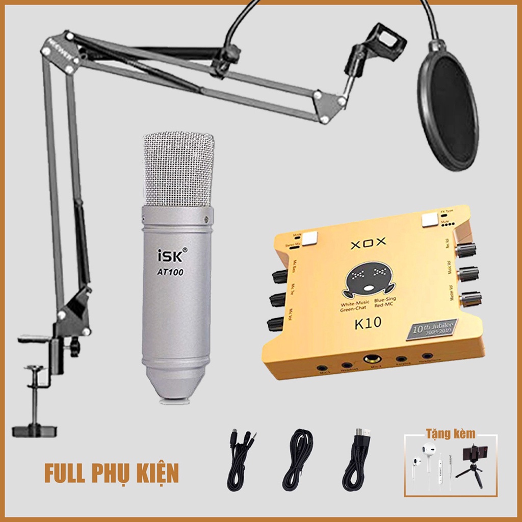 Sound card và COMBO livestream XOX K10 Jubilee -  Phiên bản giới hạn kỷ niệm 10 năm XOX