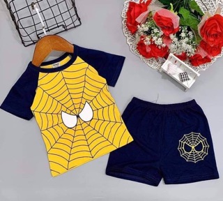 Bộ thun cotton bé trai