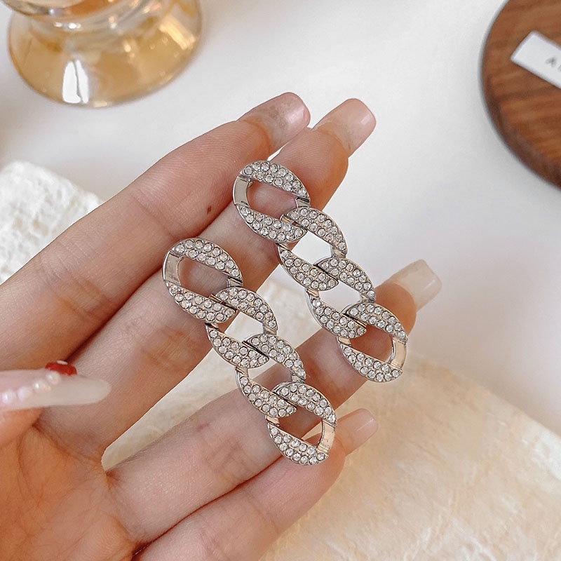 Khuyên tai hình bông hoa phối tua rua thời trang Hàn Quốc cho nữ